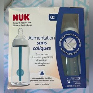 Nuk Smooth Flow Pro Anti Colic Bottle 10oz 3pk